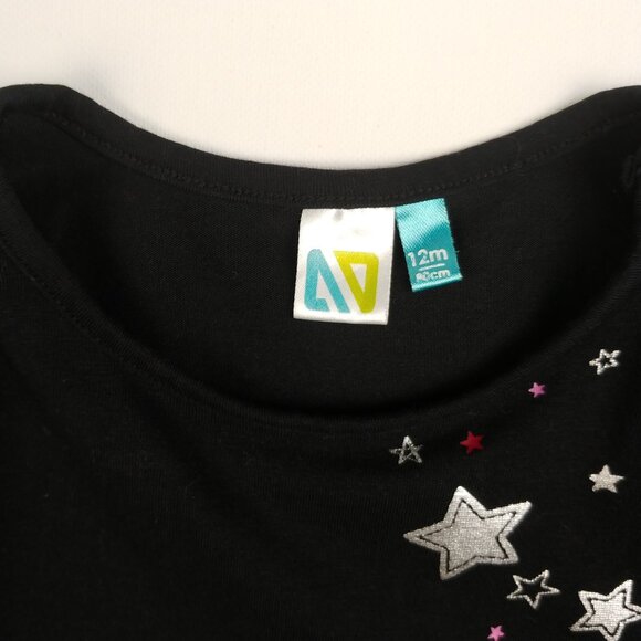 Nano Starry Sparkle Long-Sleeved Dress size 12 Months - Picture 7 of 8